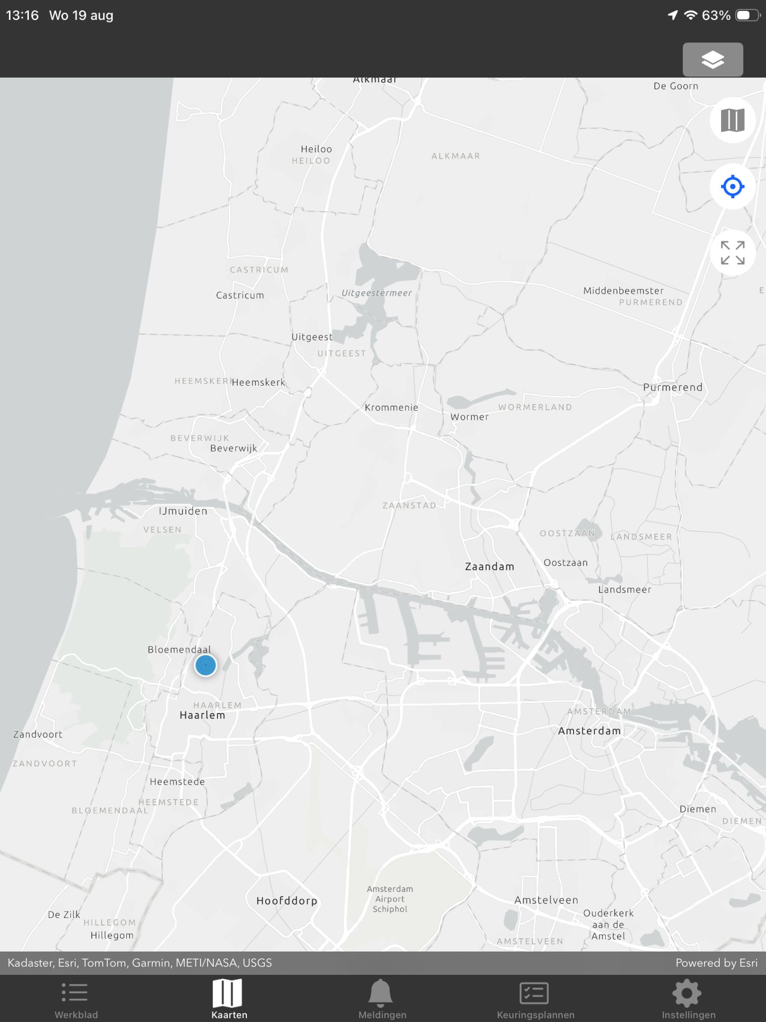 GIS-kaart